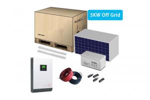 5KW small solar systems off grid with battery storage