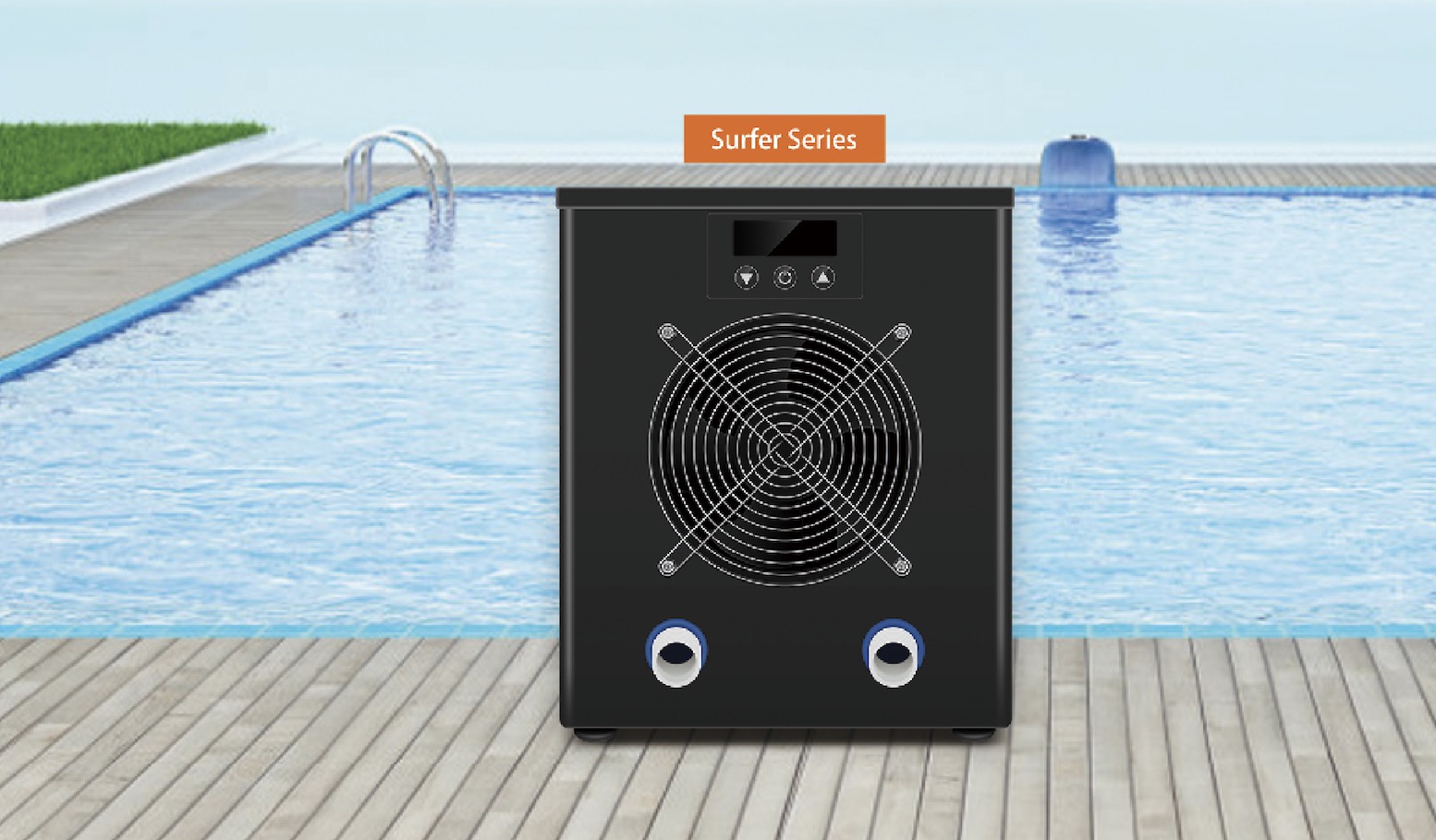 R32 Air Source Mini Spa Pool Heat Pump